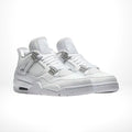 Air Jordan 4 Retro 25th Silver Anniversary Metallic Silver